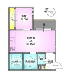 レガリスト七里の物件間取画像